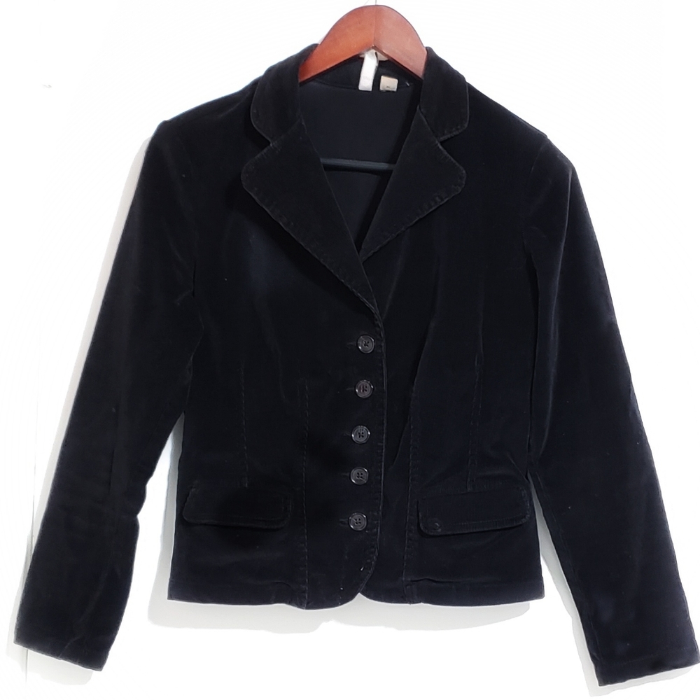 St.John's Bay  Cotton Corduroy Blazer Size Small Petite